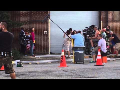Unbreakable Kimmy Schmidt filming in Greenpoint, Brooklyn