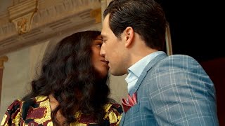 Zoe Saldana kiss scene / From Scratch