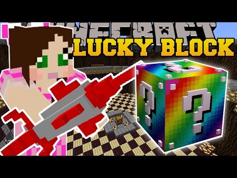 Minecraft: RAINBOW LUCKY BLOCK EXPLOSIVES CHALLENGE GAMES - Lucky Block Mod - Modded Mini-Game