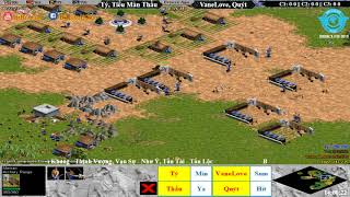AoE 22 Random Tý, Thầu vs VaneLove, Quýt ngày 7-3-2018