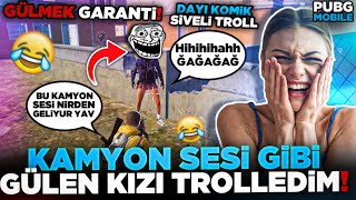 Kamyon Sesi̇ Gi̇bi̇ Gülen Kizi Trolledi̇mgülmek Garanti̇ Pubg Mobi̇le