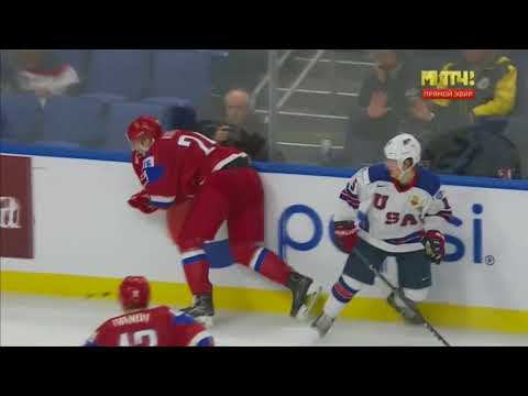 МЧМ-2018. Четвертьфинал. США - Россия - 4:2 МЧМ-2018. Четвертьфинал. США - Россия - 4:2