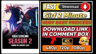 Solo Leveling Season 2 Episode 5 Hindi-English-Japanese Telegram Updates
