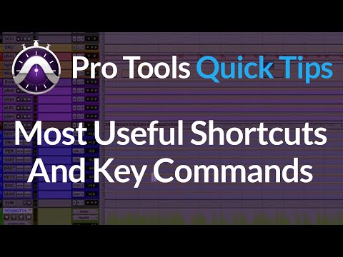 Pro Tools Shortcuts & Key Commands Best Of