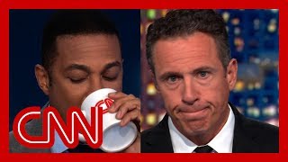 Lemon and Cuomo reenact Trump's 13 seconds of silence