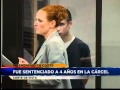 Incendiario es sentenciado