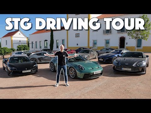 Hosting My First Ever Driving Tour! [10 Cars Through Portugal]