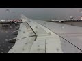 Turbulent Takeoff from Hong Kong.