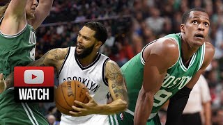Rajon Rondo vs Deron Williams PG Duel Highlights Celtics vs Nets (2014.10.29)