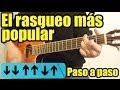 Como tocar ritmo/rasgueo pop, balada rock/balada rítmica en guitarra (Fácil, sin cejilla)