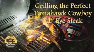 How to Grill a Tomahawk Cowboy Ribeye Steak to Perfection - RV Cooking