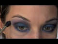 Rihanna Blue Smoky Eye