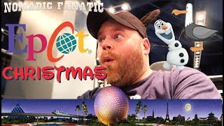Epcot Christmas in Disney World
