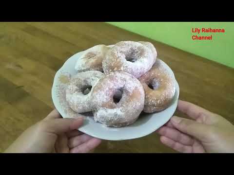 Donut Gebu Simple - Resepi Biasa