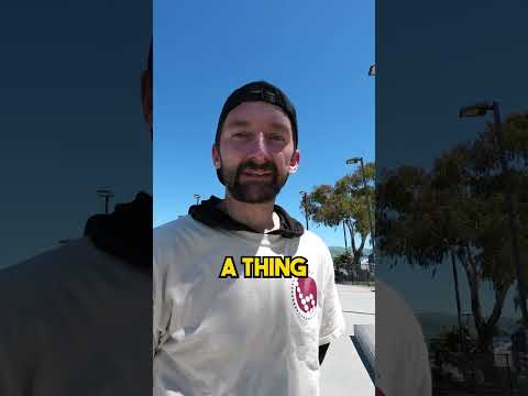 How to ride off a curb!?  #skateboarding #brailleskateboarding #skateboard