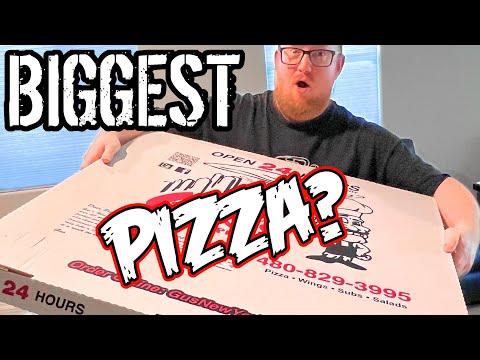 Is This the BIGGEST Pizza Ever?