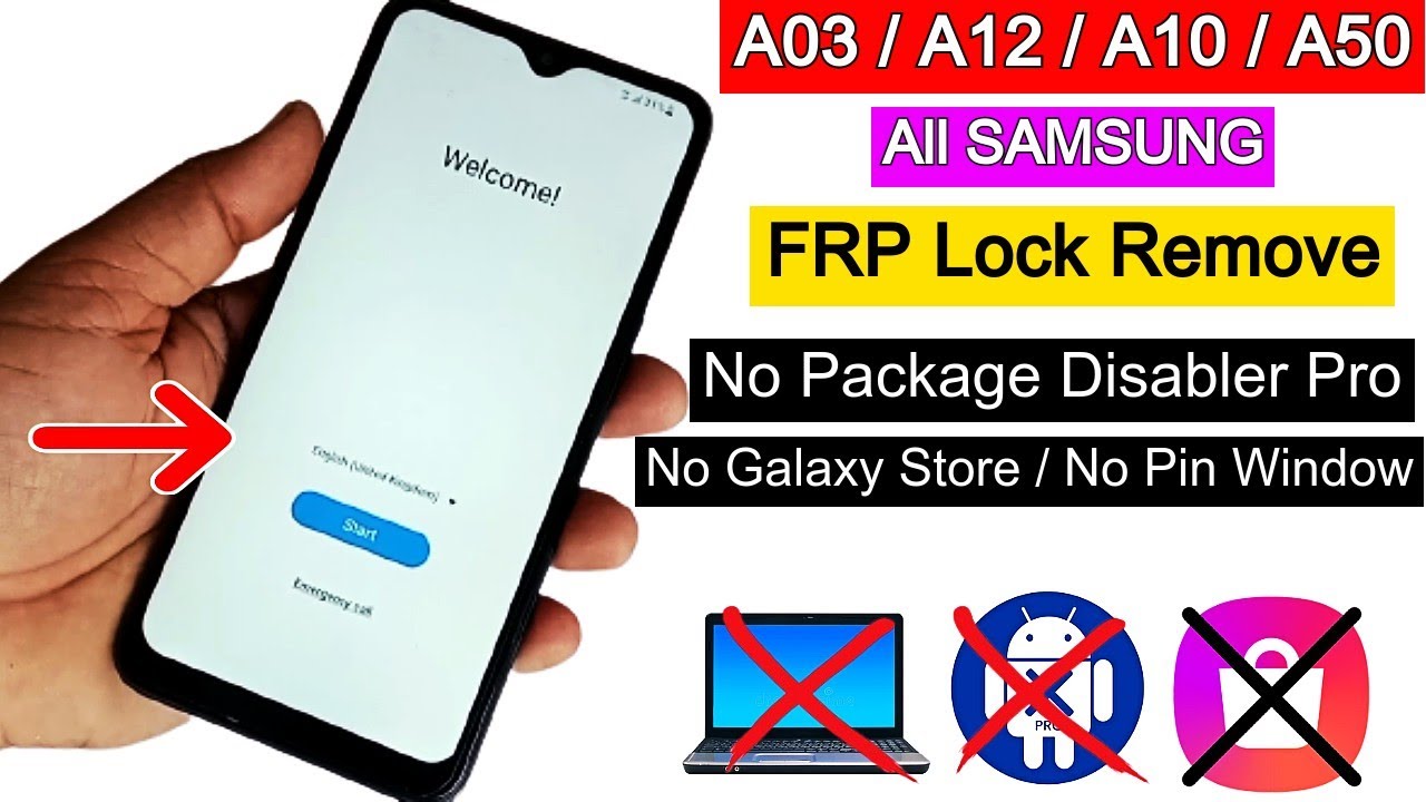 Samsung A03/A10/A12/A50 Frp Bypass After Reset | All Samsung A03/A10/A12/A50 Frp Bypass After Reset | All