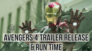Avengers 4 Trailer Release & Run Time By Russo Brothers | Explained In Hindi |