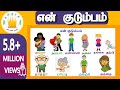 My Family - Child Tamil | Learn My Family Members in Tamil for kids and children