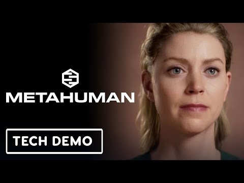 MetaHuman - Real-Time Facial Model Animation Demo | State of Unreal 2023