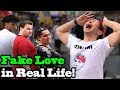 BTS - Fake Love - Dramatic Version in Real Life - SINGING IN PUBLIC!