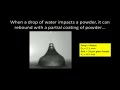 Frozen Powder Drops