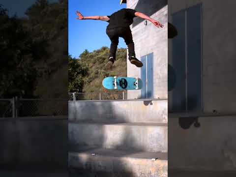 This skate trick is wild!