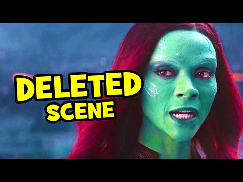Avengers Infinity War DELETED SCENE Thanos & Gamora + Breakdown