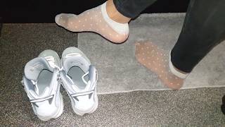 Angelica Marie Rios Sheer Nylon Socks