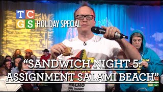 Sandwich Night 5: Assignment Salami Beach