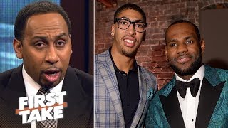 Stephen A.: If Anthony Davis joins LeBron James, Warriors no longer favorite | First Take | ESPN Stephen A.: If Anthony Davis joins LeBron James, Warriors no longer favorite | First Take | ESPN