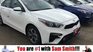 2019 Kia Forte Clear White Call Sam Now 832-385-4161