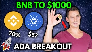BINANCE SURGES TO $1000 BNB! ADA UPDATE, ALTCOIN GEM TO WATCH NOW