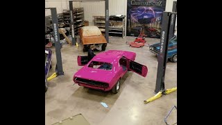 REAL 'CUDAS WEAR PINK: THE FIRST MOULIN ROUGE CAR WE'VE DONE!