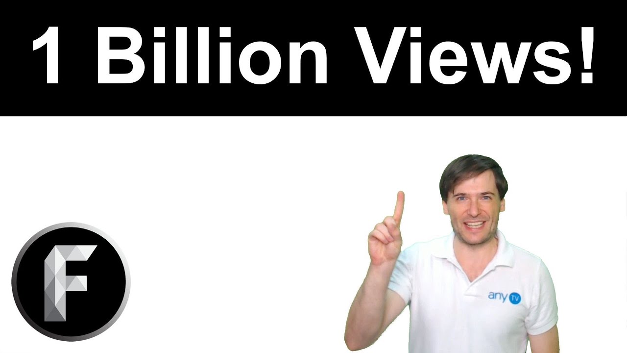 1 Billion views in Freedom! YouTube