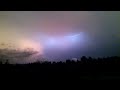 Wamego KS video: Lightning Over Wamego, Kansas 2 of 2
