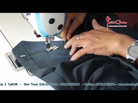 Dạy Cắt May Quần Tây Nam Tại TP HCM