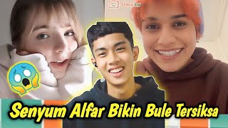 Bule Cantik Gak Tahan Dengan Senyuman Alfar-Ome Tv Internasional