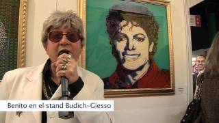 Benito Laren en Arteba 2011 en la Galeria Budich-Giesso