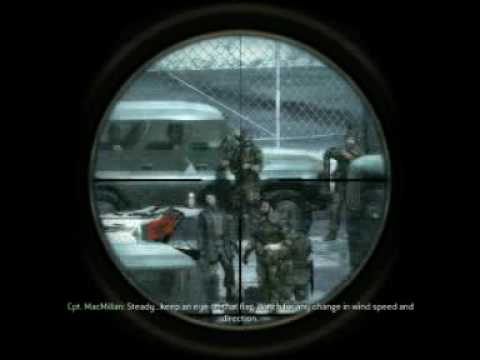 call of duty 4 sniper rifles. Call of Duty 4: Modern Warfare