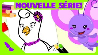 Poulette Pe Pois Mini - Peinture Magique - Blanche Colombe Comptines Pour Bébés