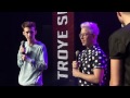 Tyler & Troye @ YouTube FanFest with HP Singapore 2014