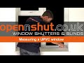 How to measure windows for shutters - DIY plantation style shutters