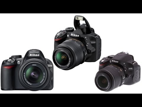 Nikon D3200 vs D3100 vs D5100