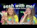 SESH WITH ME + Delta Munchies | *NEW* double doinks!