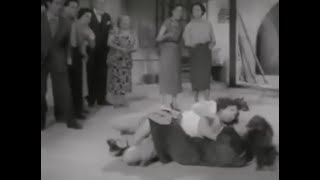Clic Black And White Dirt Kicking Rolling Cat Fight