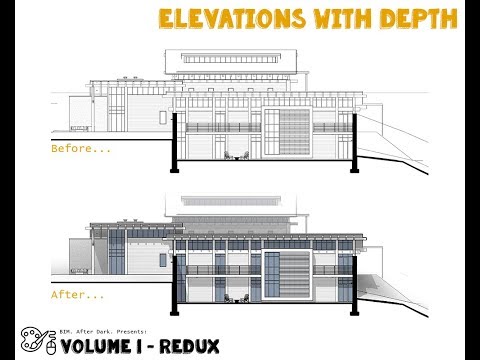 Revit Tutorial - Adding Depth to Your Revit Elevations (Revisited)