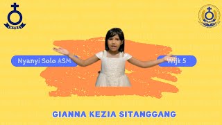Gianna Kezia Sitanggang Wijk 5 Nyanyi Solo Asm Pesta Gotilon
