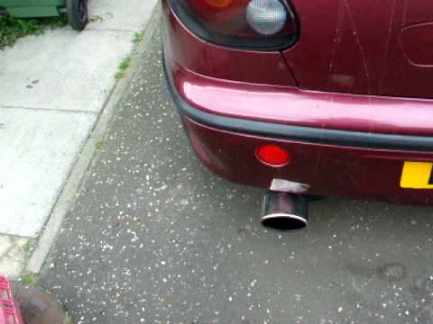 Fiat Bravo Full Exhaust System Induction Noise