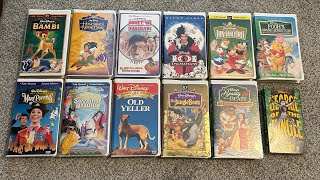 My 1997 Disney Video Rewards Program Vhs Collection